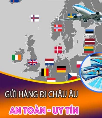 Dịch vụ gửih àng đi Châu Âu uy tín tại ISO Logistics