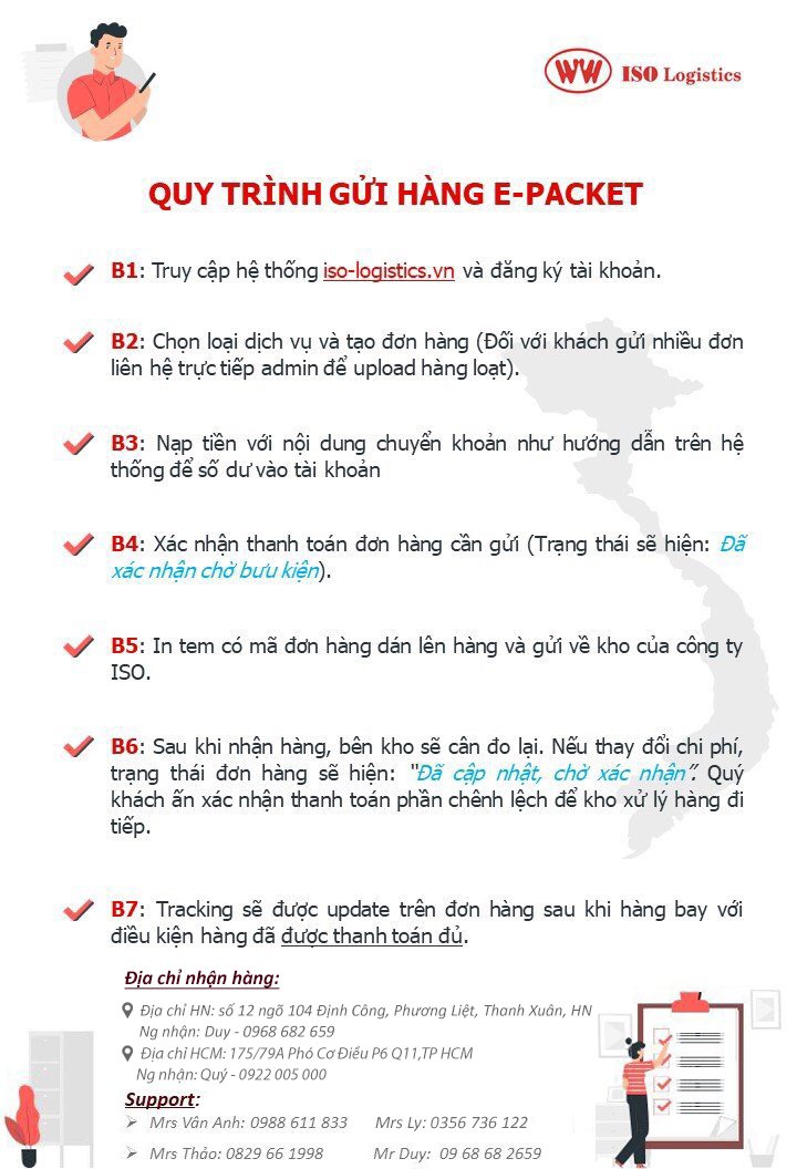 Vận chuyển hàng không đi Mỹ tại Bắc Giang