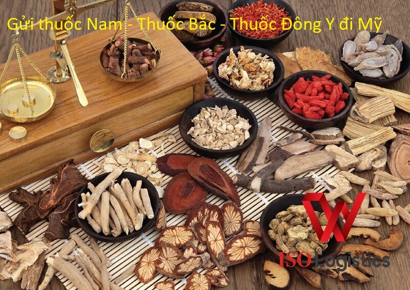 gửi thuốc Nam thuốc Bắc đi Mỹ